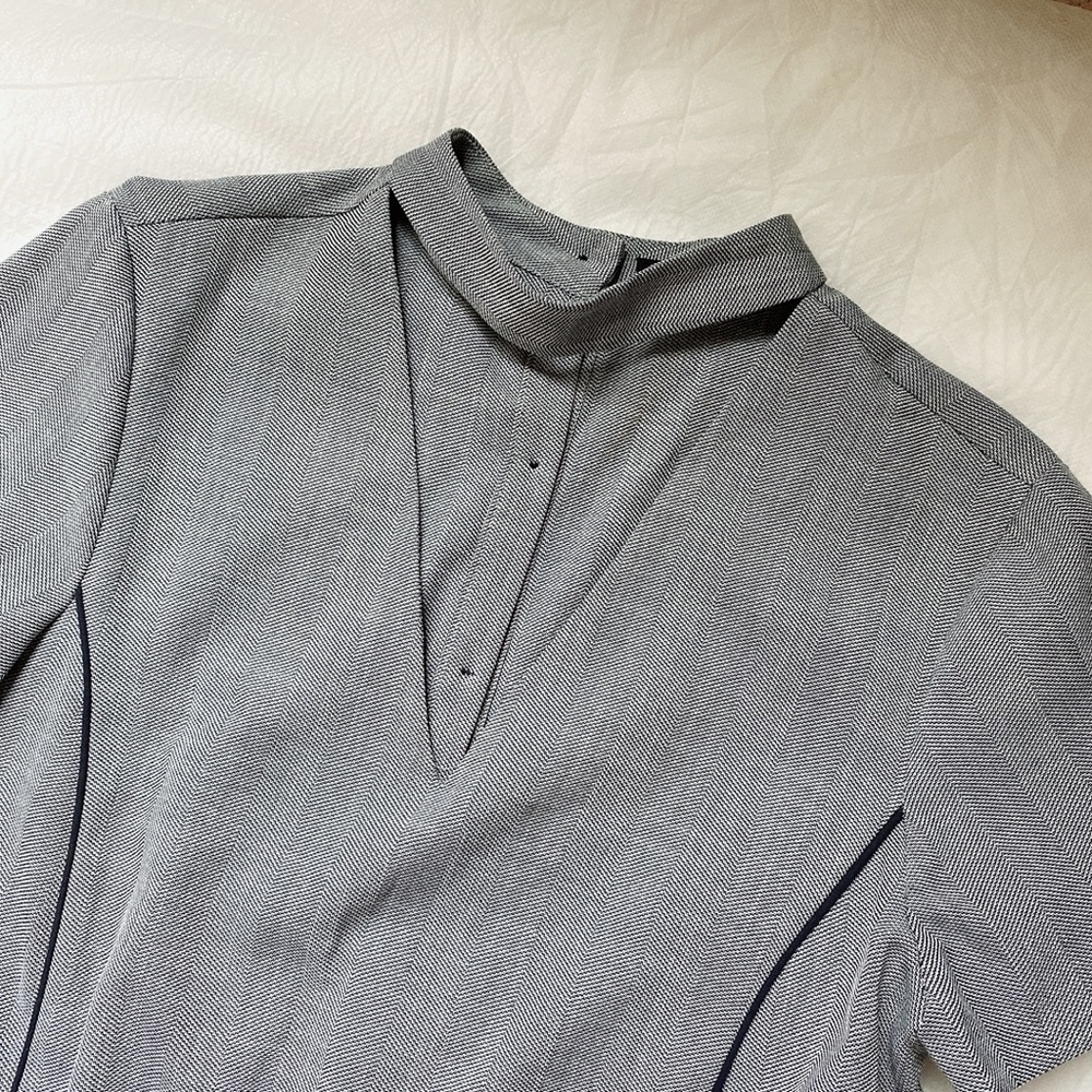 Zara V-Neck Dress With Choker Size S (EUC) - Picture 5 of 8